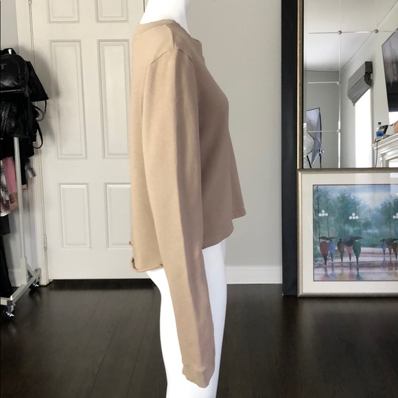 NWOT Drifter “Basra” Cropped Sweatshirt - Picture 2 of 6